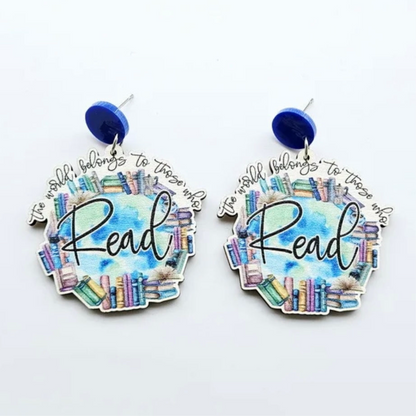 Librarian Earrings: Your New Favorite Accessory! 📚 - Rhythms of Grace Creative