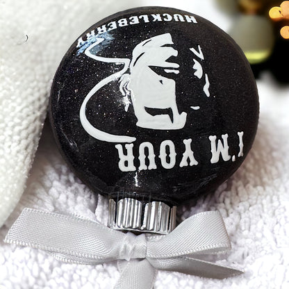 Doc Holliday Vibes: “I’m Your Huckleberry” Christmas Ornament
