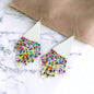 Whimsical Boho Beaded Earrings – Dazzle in Style! 🌟 - Rhythms of Grace Creative