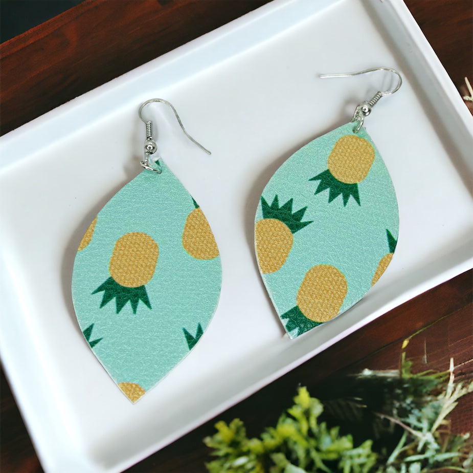 Pineapple Perfection: Swing into Summer with Our Cheeky Earrings! 🍍