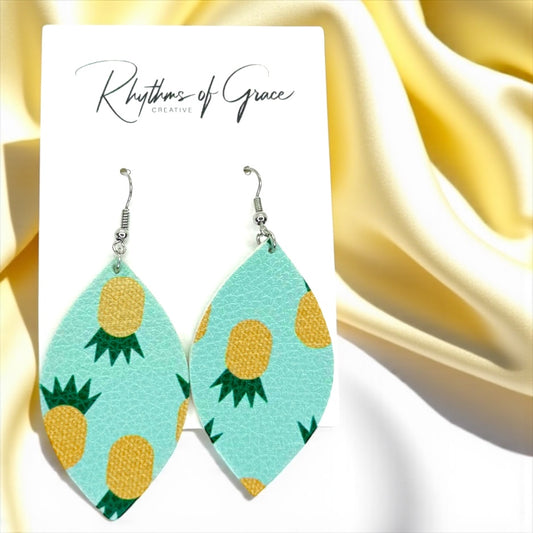 Pineapple Perfection: Swing into Summer with Our Cheeky Earrings! 🍍