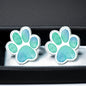 Vibrant Paw Print Studs – A Purr-fect Gift!