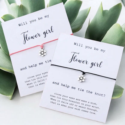 Flower Girl Magic: The Bracelet That Says 'You’re Hired!