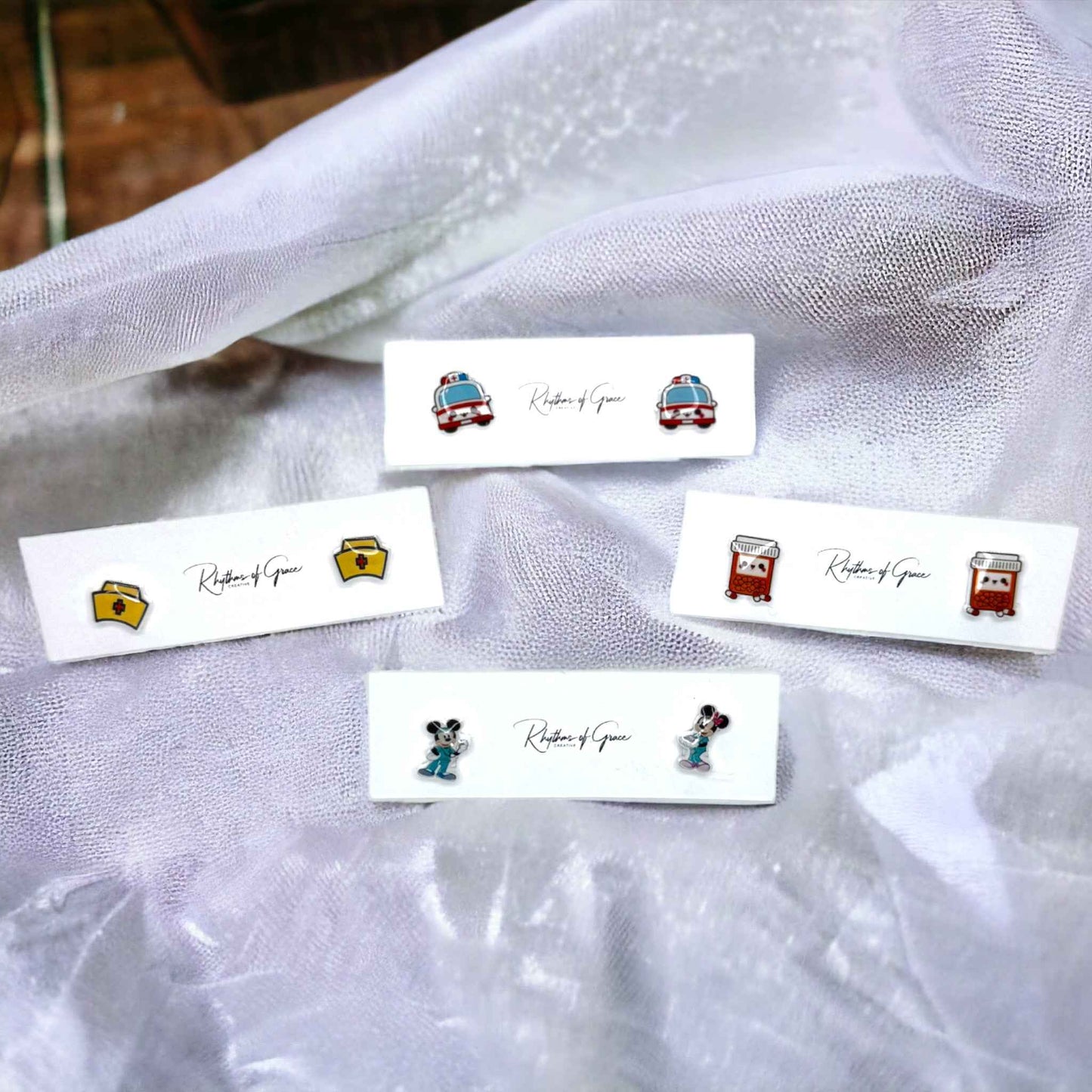 Medical Staff Studs - Be the Hero in Style!