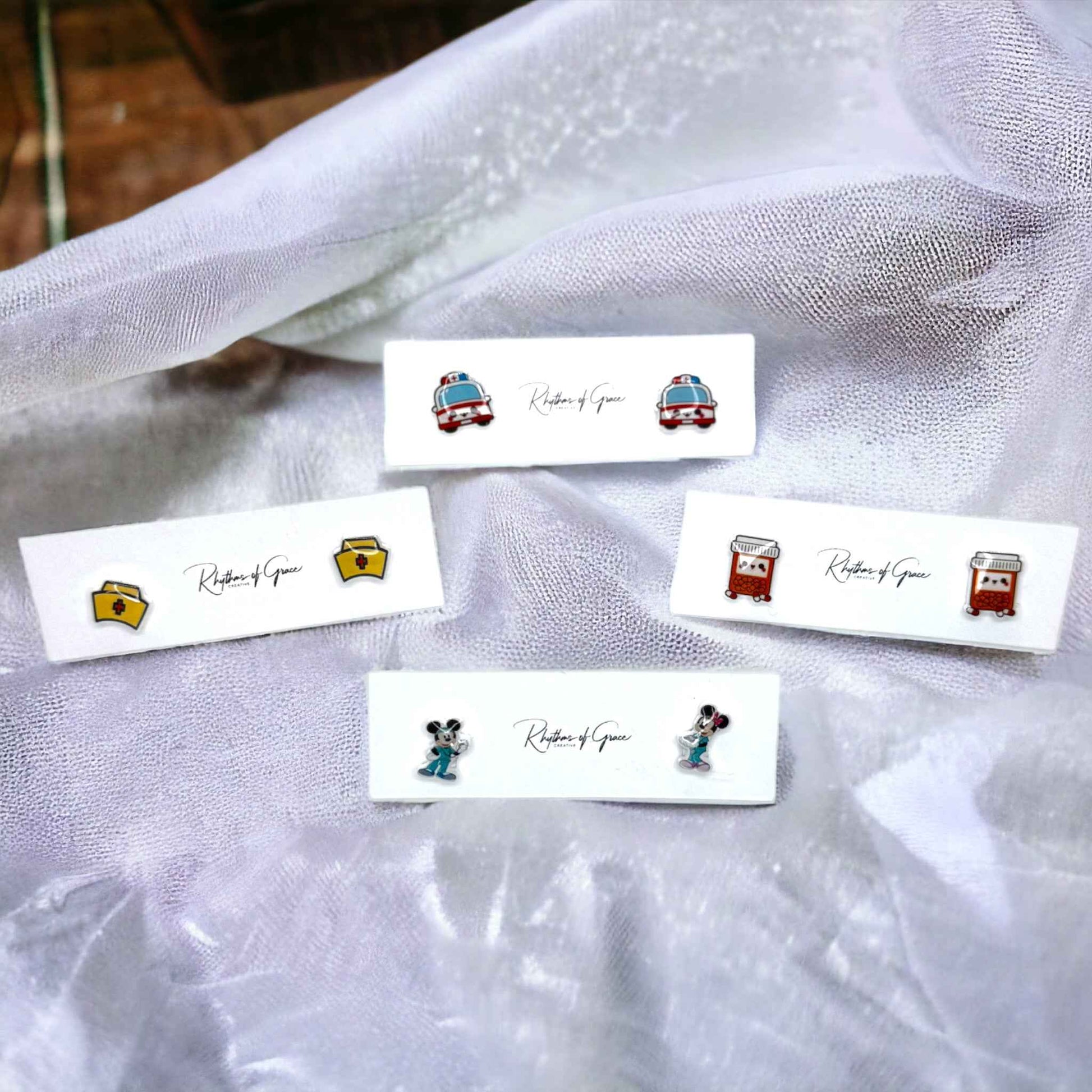 Medical Staff Studs - Be the Hero in Style!