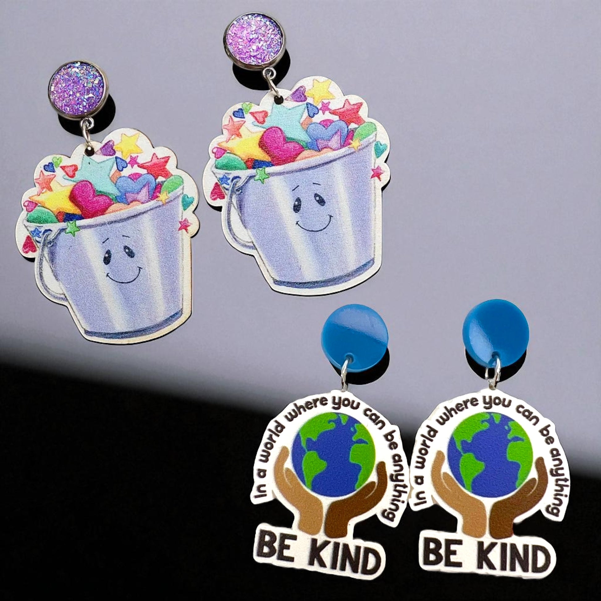 Sprinkle Kindness Everywhere with Bucket Filler Earrings!🌟 - Rhythms of Grace Creative