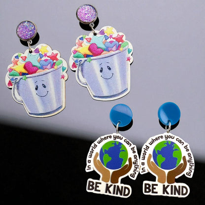 Sprinkle Kindness Everywhere with Bucket Filler Earrings!🌟 - Rhythms of Grace Creative