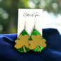 Lucky Shamrock Earrings - Your Perfect St. Patrick's Day Accessory! 🍀 - Rhythms of Grace Creative