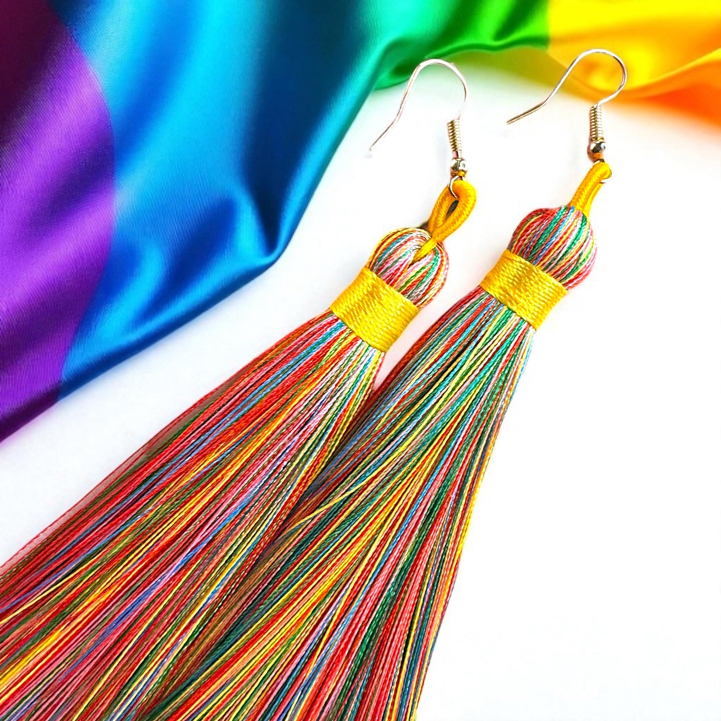Tassel Power: Colorful Boho Dangle Earrings in 9 Vibrant Shades!