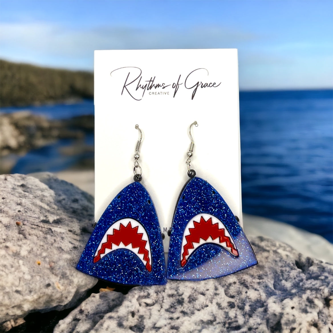 Shark-tastic Earrings: Dive into Style with JAWSome Accessories! - Rhythms of Grace Creative
