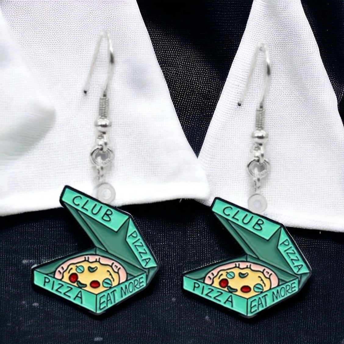 Pizza Your Heart Out: Adorable Pizza Earrings for Food Lovers! 🍕