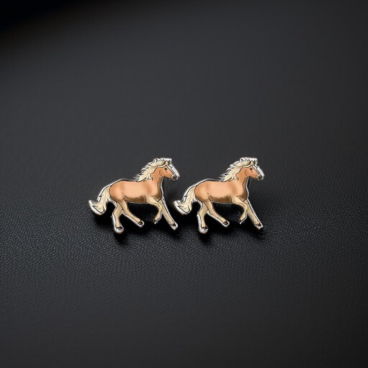 Hoofin' It in Style: Adorable Horse Stud Earrings!