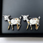 Goats Galore: Adorable Goat Stud Earrings! 🐐