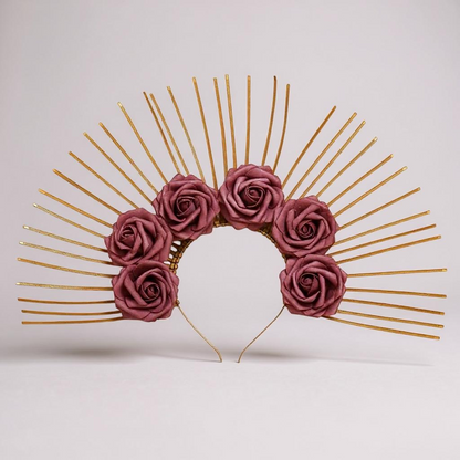 Rose Goddess Headband - Unleash Your Inner Diva! ✨🌹