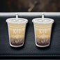 Iced Coffee Studs – Brew-tiful Style for Your Ears! ☕