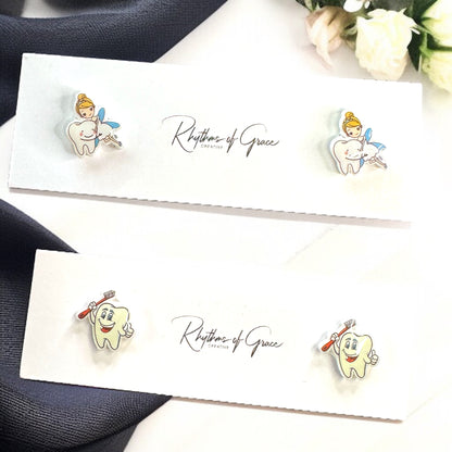 Tooth Fairy Delights: Adorable Stud Earrings for All Ages