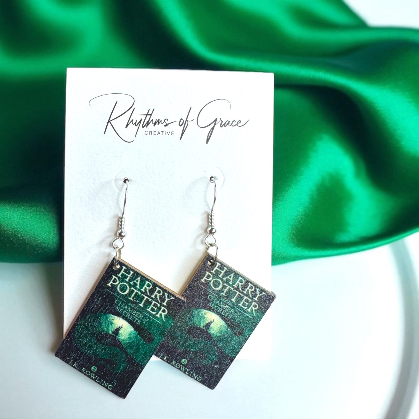 Book Earrings – The Perfect Accessory for Every Literary Lover! 📚 - Rhythms of Grace Creative