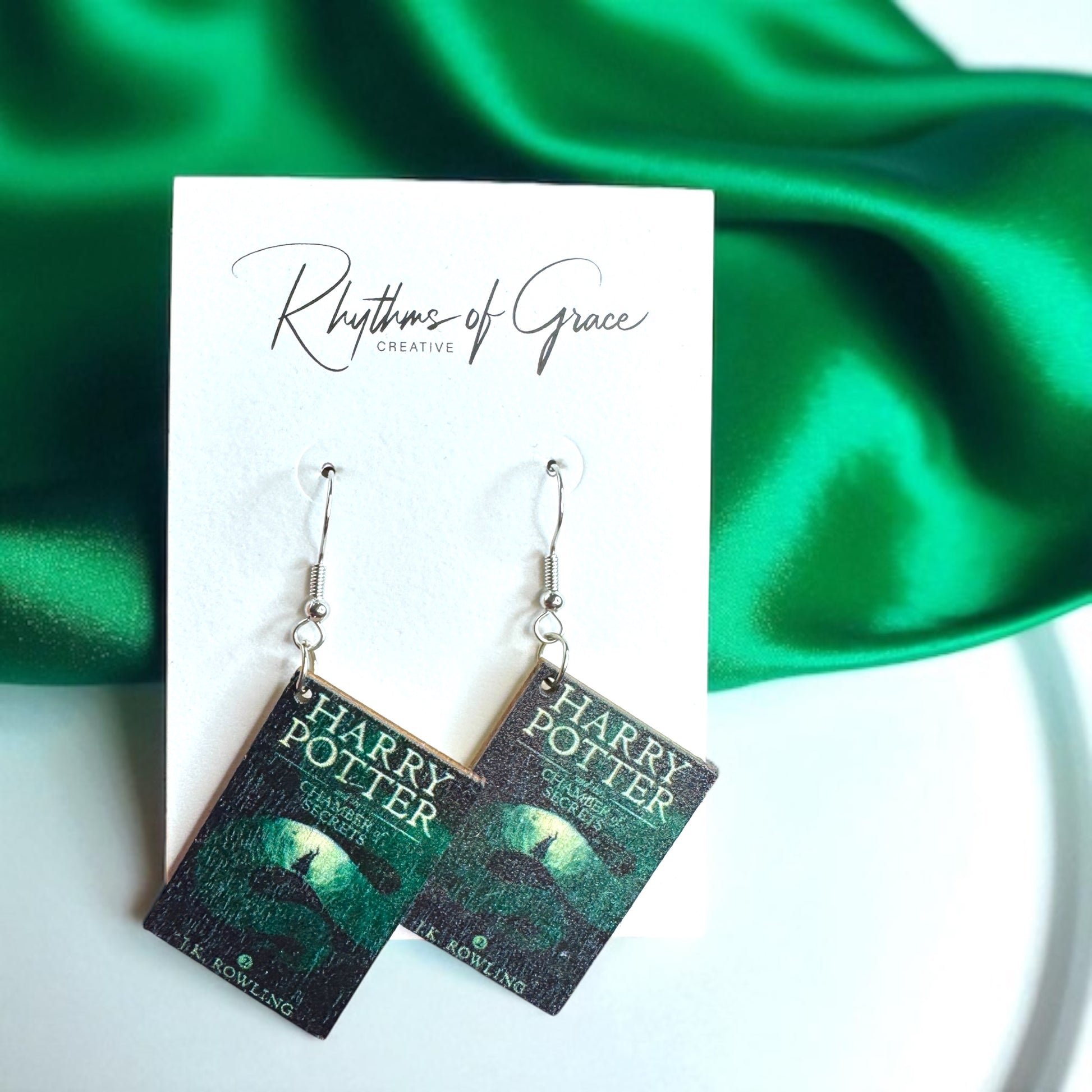 Book Earrings – The Perfect Accessory for Every Literary Lover! 📚 - Rhythms of Grace Creative