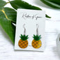 Add a Tropical Twist with Pineapple Dangle Earrings! 