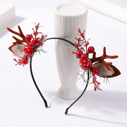 Whimsical Woodland Antler & Flower Headband – Unleash Your Inner Nymph - Rhythms of Grace Creative