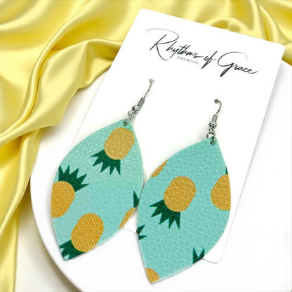 Pineapple Perfection: Swing into Summer with Our Cheeky Earrings! 🍍