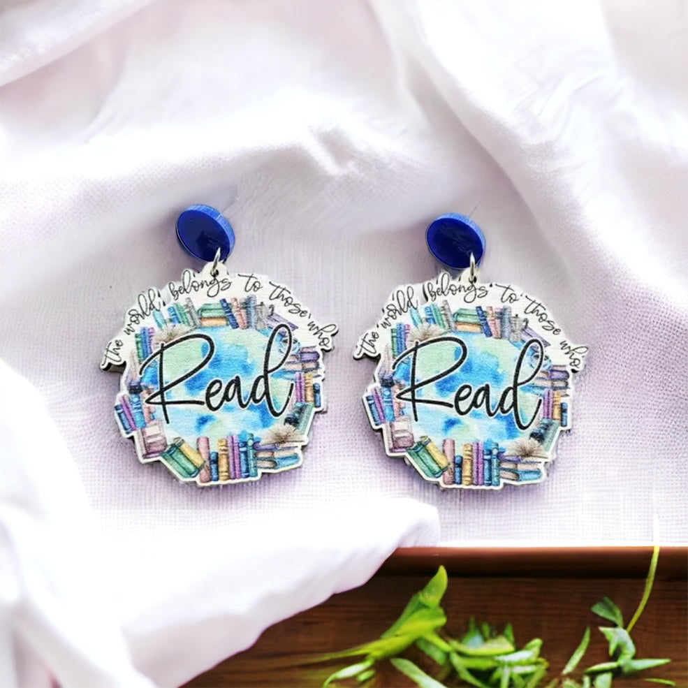 Librarian Earrings: Your New Favorite Accessory! 📚 - Rhythms of Grace Creative
