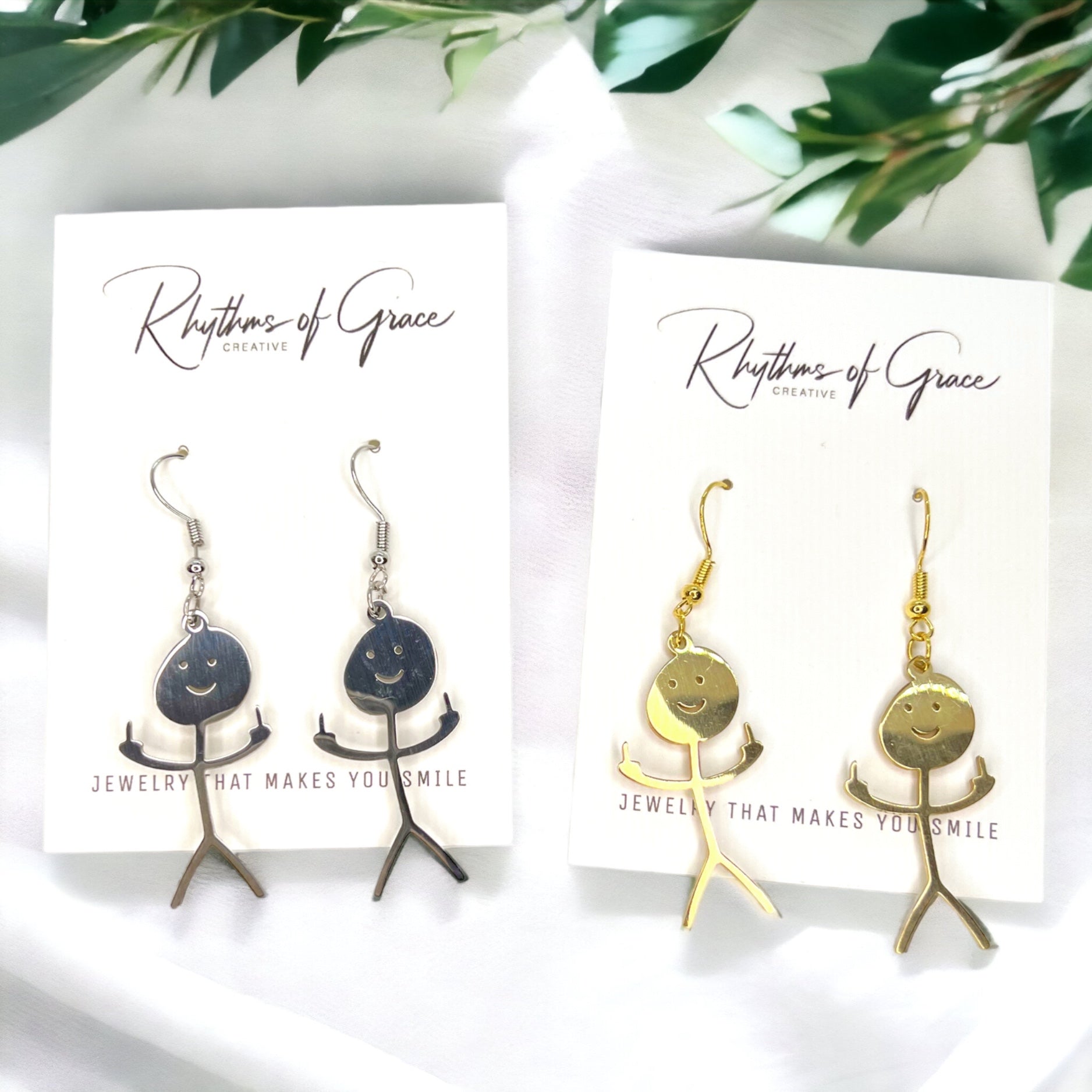 DILLIGAF Dangle Earrings: Sassy Statements for Fearless Fashion! - Rhythms of Grace Creative