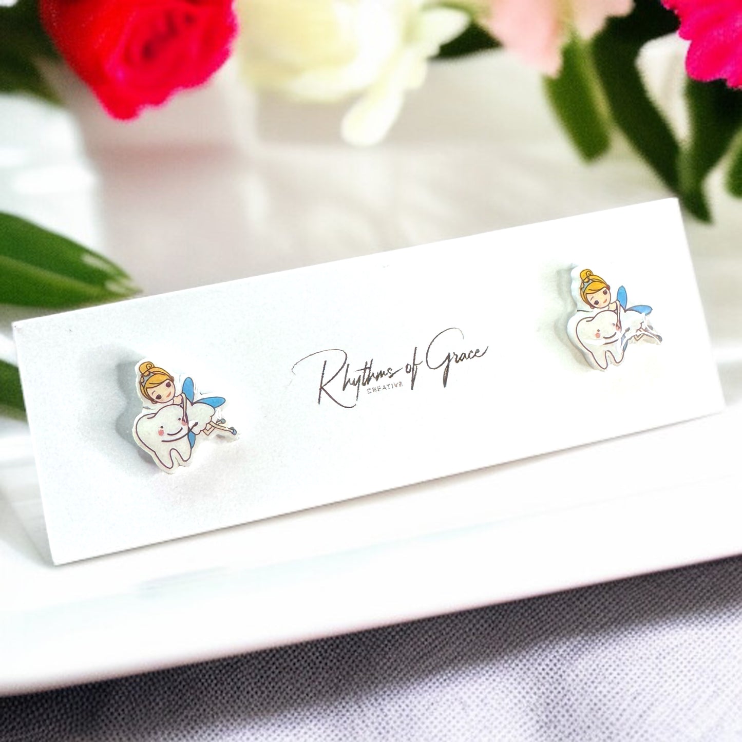Tooth Fairy Delights: Adorable Stud Earrings for All Ages