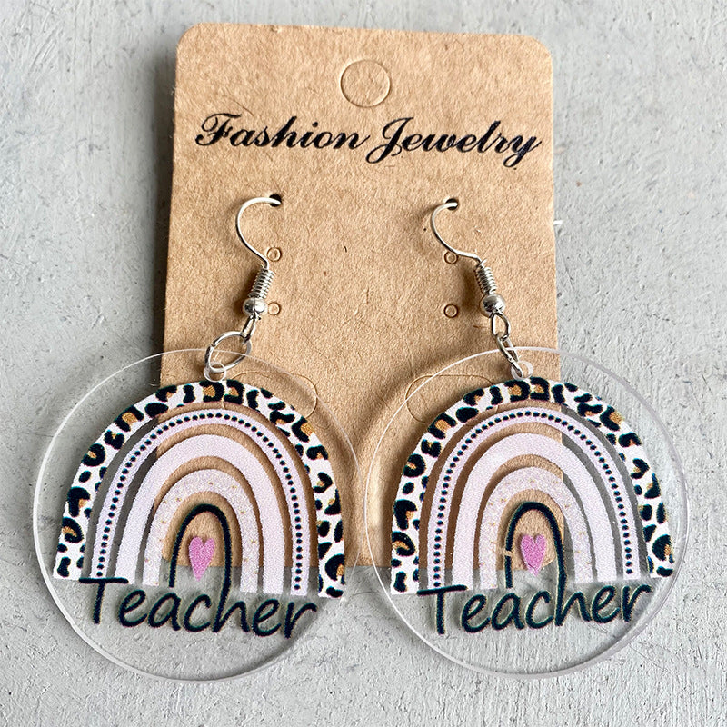 Teacher Earrings Collection: Show Your Passion for Teaching! 🍎 - Rhythms of Grace Creative