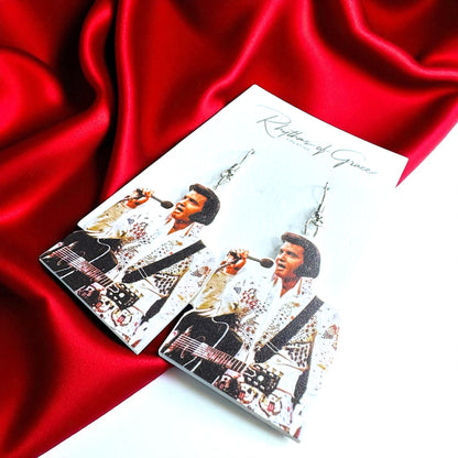 Rock Your Style: Elvis Presley Dangle Earrings - 12 Iconic Designs! 🎸