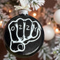 Celebrate a Legend: Hand-Painted Ozzy Ornaments! 🎶