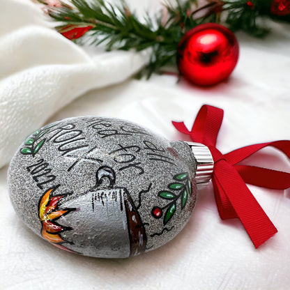 Cajun Christmas Ornament: "They All Asked for ROUX"