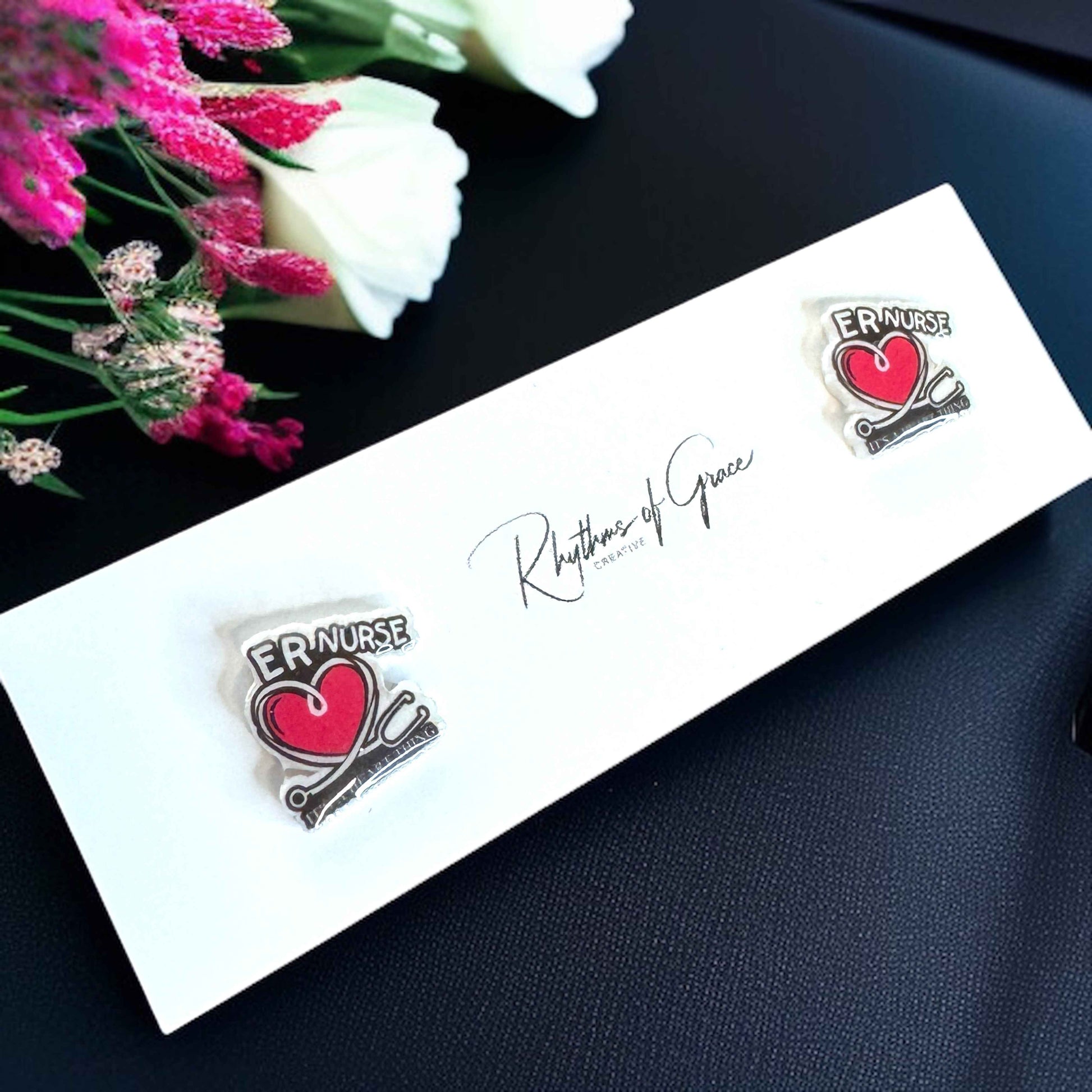Medical Staff Studs - Be the Hero in Style!