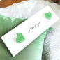 Sweet & Sassy Candy Heart Stud Earrings – Spice Up Your Look! 💖