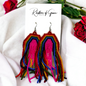 Beaded Rainbow Earrings - Celebrate Your Pride! 🎉