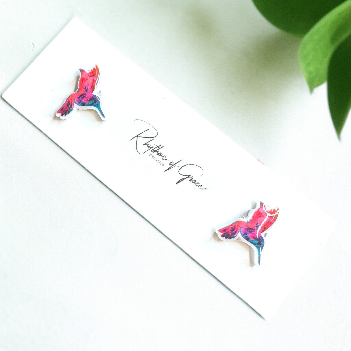 Flutter into Fashion with Hummingbird Stud Earrings!