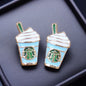 Sip in Style with Our Coffee Cup Stud Earrings! ☕