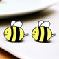 Buzz Into Style with Adorable Bee Stud Earrings! 🐝