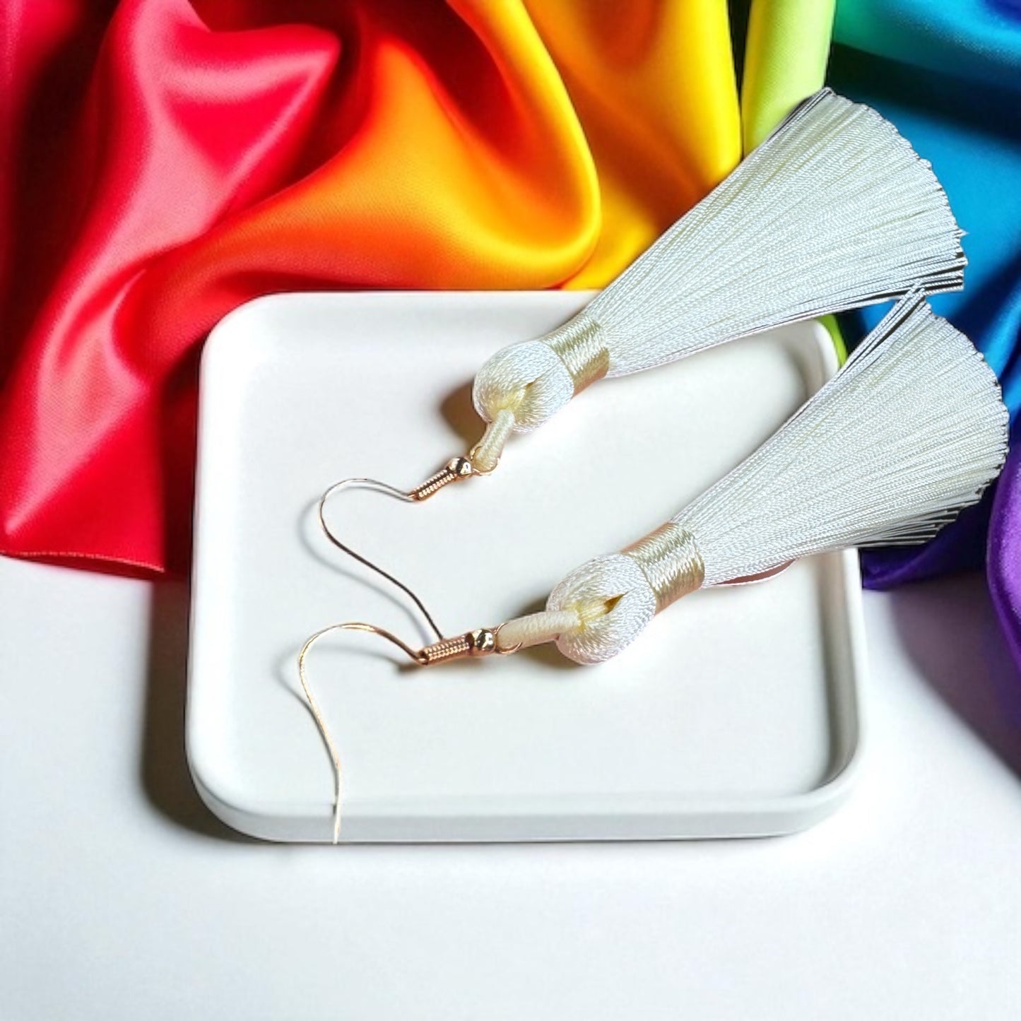 Tassel Power: Colorful Boho Dangle Earrings in 9 Vibrant Shades!