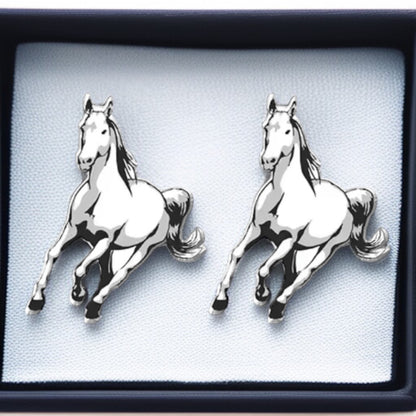 Hoofin' It in Style: Adorable Horse Stud Earrings!