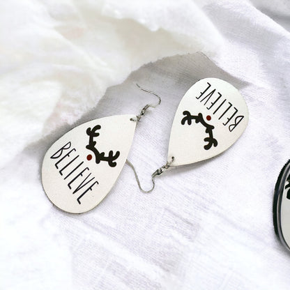Merry Little Statement Earrings – Christmas Cheer in Every Pair