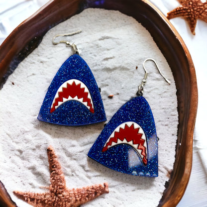 Shark-tastic Earrings: Dive into Style with JAWSome Accessories! - Rhythms of Grace Creative