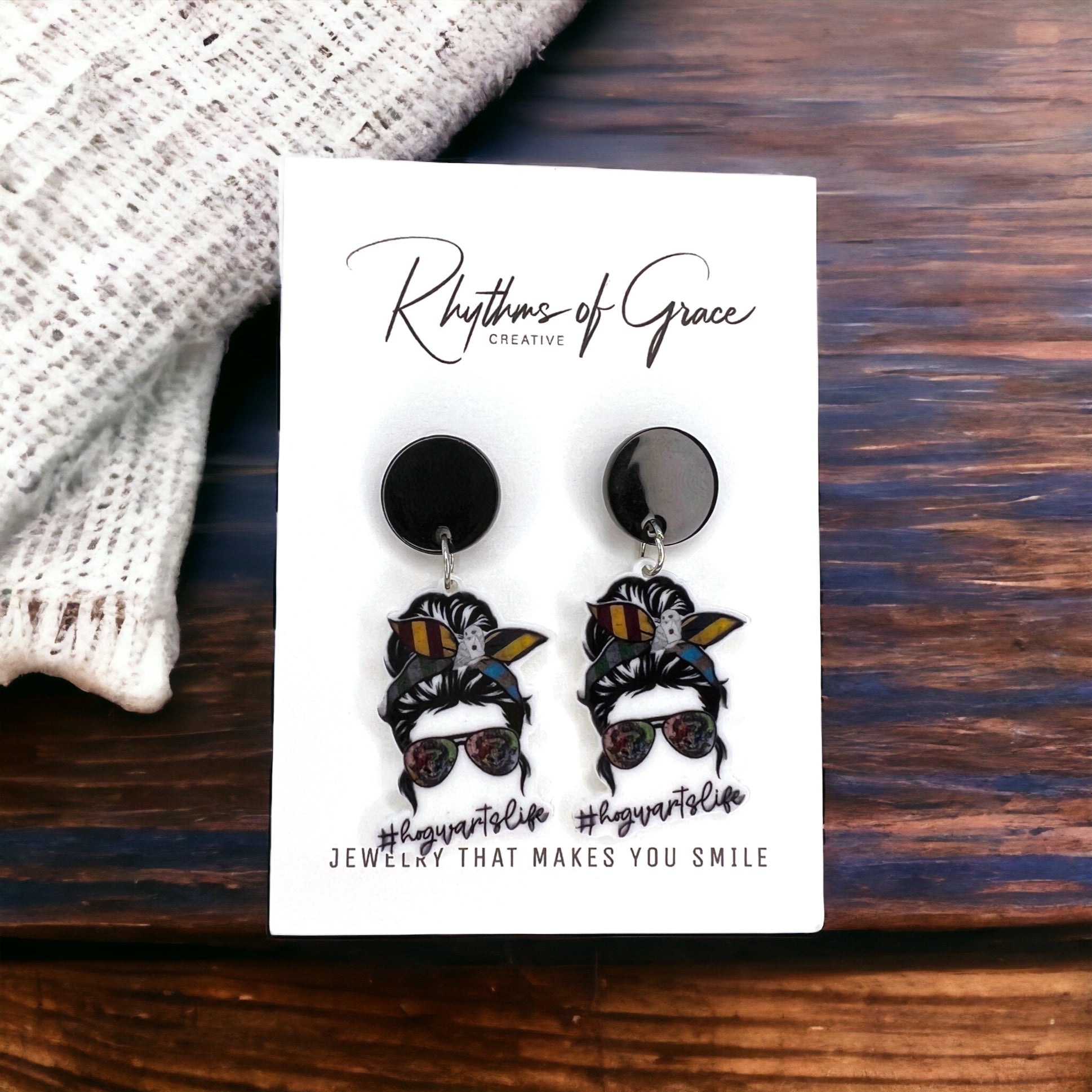 Hogwarts Earrings: Wear Your Wizarding World Adventures! ✨ - Rhythms of Grace Creative