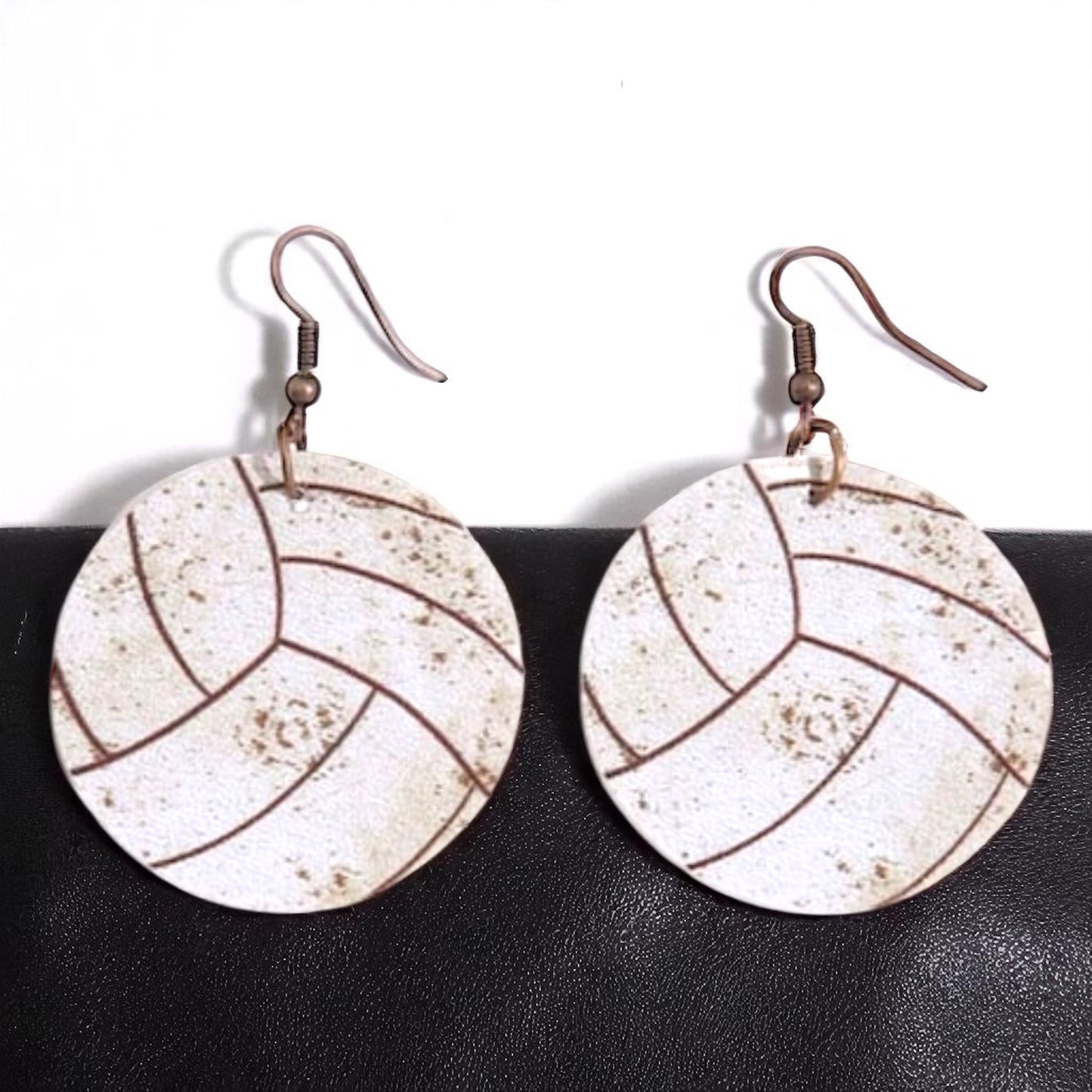 Spike Your Style with Volleyball Dangle Earrings! 🏐