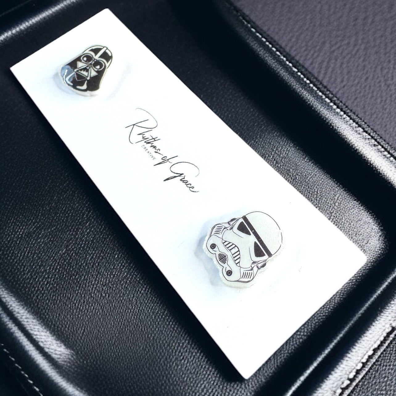 Cosmic Chic: Star Wars Stud Earrings for Every Jedi and Princess!