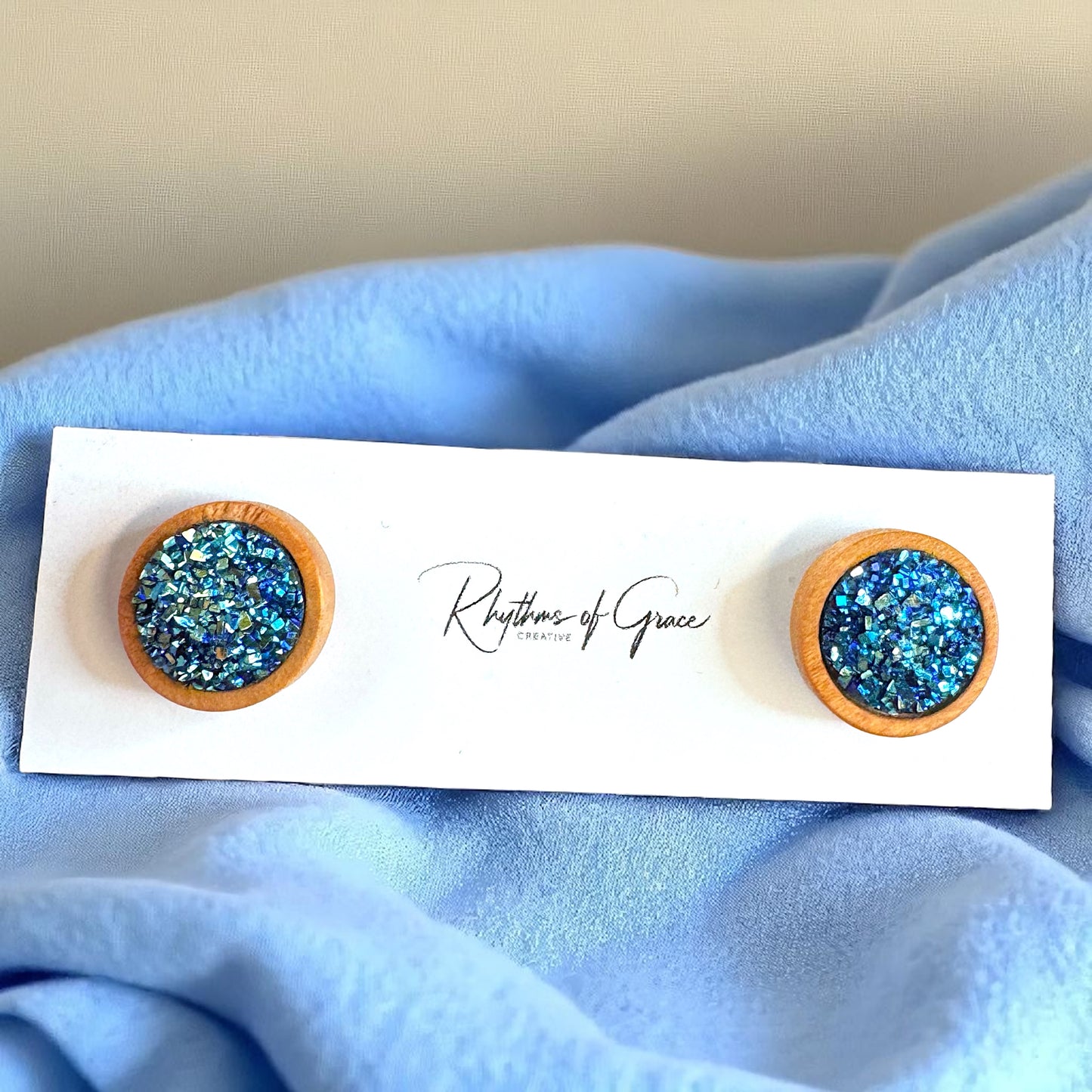 Sparkle & Shine: Faux Druzy Stud Earrings! ✨