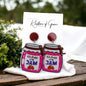 Kindness Is My Jam Earrings - Jelly Earrings, Spread Kindness, Kindness Earrings, Empowerment Accessories, Jam
