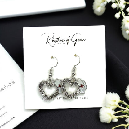 Dazzle in the ER: Medical Staff Drop Earrings ✨