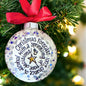 Christmas Ornament - "Christmas Forecast: 100% chance of alcohol with a sprinkling of poor decisions"