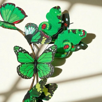 Whimsical Green Butterfly Headband: Elevate Your Style to Magical Heights!